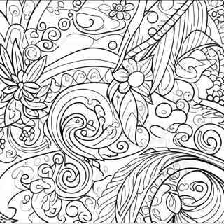 Satin And Chenille Textures Coloring Page 28863-23127