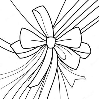 Colorful Satin Ribbons Coloring Page 28864-23129