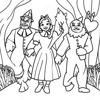 Wizard Of Oz Coloring Pages