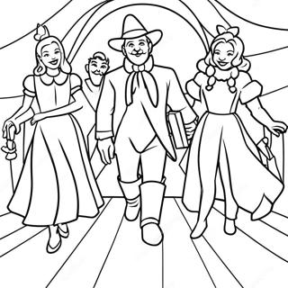 Wizard Of Oz Coloring Page 2886-2346