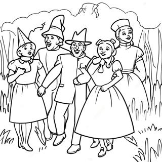 Wizard Of Oz Coloring Page 2886-2348