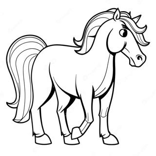 Colts Mascot Coloring Page 28883-23138