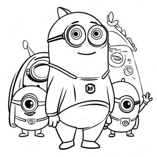 Despicable Me Coloring Pages