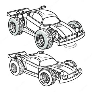 Fast Rc Car In Action Coloring Page 28914-23167