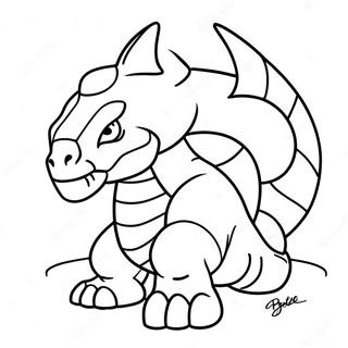 Onix Coloring Page 28943-23185