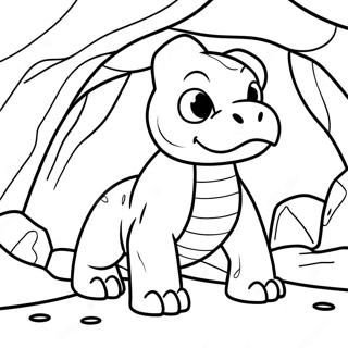 Onix In A Rocky Cave Coloring Page 28944-23193