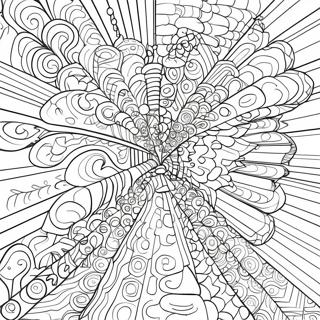 Optical Illusion Coloring Pages