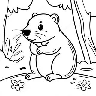 Beaver Coloring Page 28973-23213