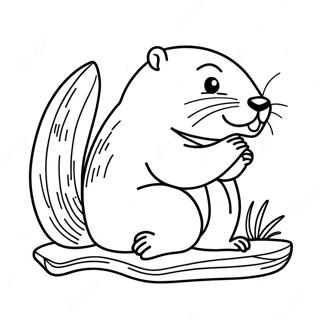 Beaver Coloring Page 28973-23215