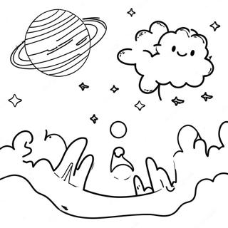 Night Sky Coloring Page 29033-23258