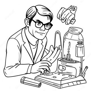 Dexter S Invention Coloring Page 29054-23279