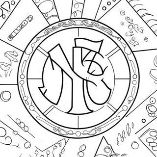 Mets Logo Coloring Page 29063-23282