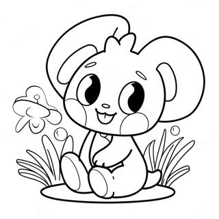 Chao Coloring Pages