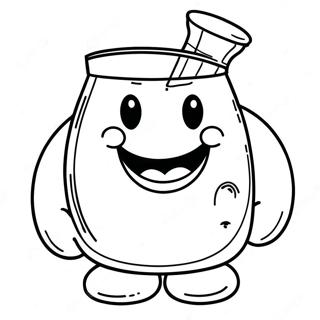 Kool Aid Man Coloring Pages