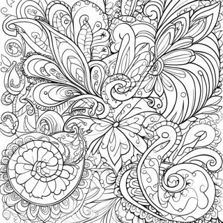 Paisley Coloring Pages