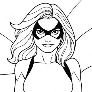 Ms Marvel Coloring Page 29183-23378