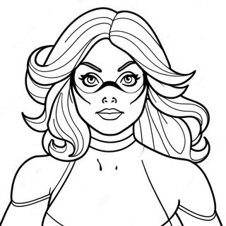 Ms Marvel Coloring Page 29183-23380