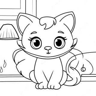 Talking Angela Coloring Page 29193-23385