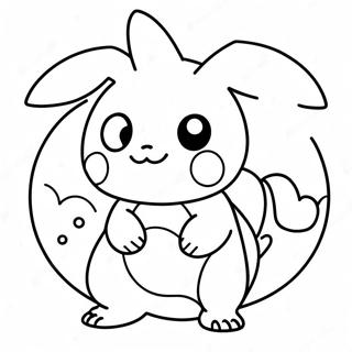 Pokemon Go Coloring Pages