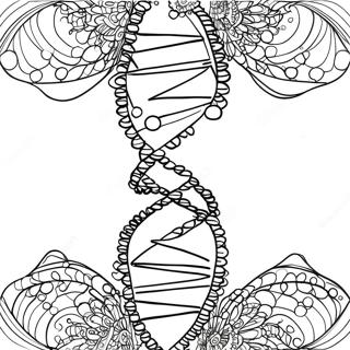 Dna Double Helix Coloring Page 29264-23447