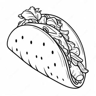 Taco Coloring Page 2926-2374