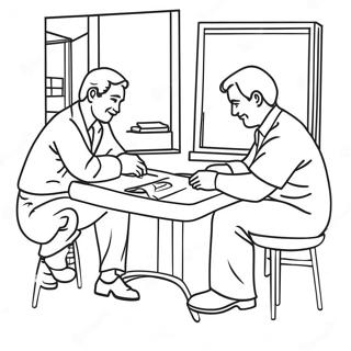 Social Work Coloring Page 29273-23449