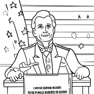 Bill Of Rights Coloring Pages