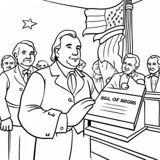 Bill Of Rights Coloring Page 29293-23466