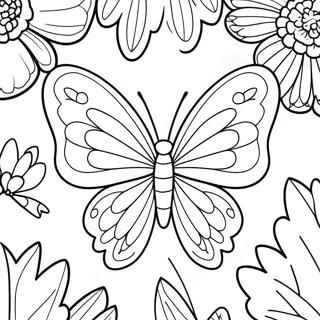 Silkwing Butterfly Coloring Page 29313-23482