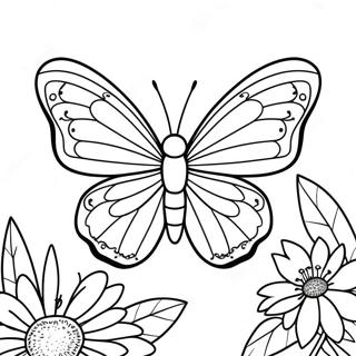 Silkwing Butterfly Coloring Page 29313-23484