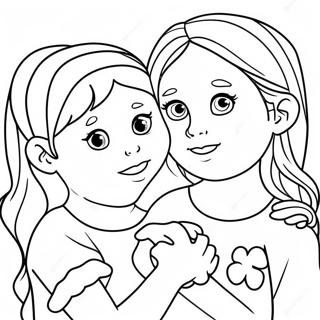 I Love You Sister Coloring Pages