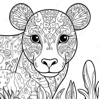 Animal Jigsaw Coloring Page 29334-23506