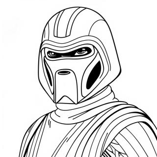 Kylo Ren Coloring Pages