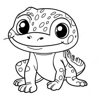 Leopard Gecko Coloring Page 29413-23576