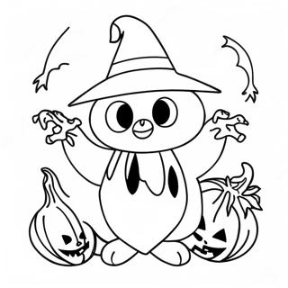 Bobbie Goods Halloween Coloring Page 29423-23566