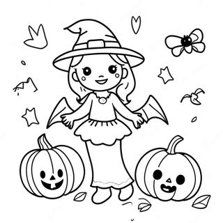 Bobbie Goods Halloween Coloring Page 29423-23567