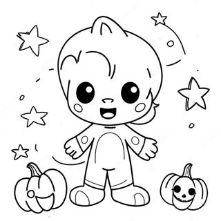 Bobbie Goods Halloween Coloring Page 29423-23568