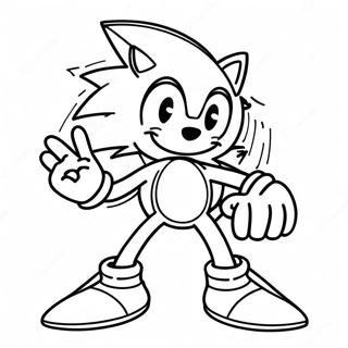 Sticks Sonic Coloring Pages