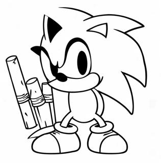 Sticks Sonic Coloring Page 29433-23583