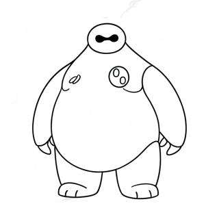 Baymax Coloring Page 29443-23590