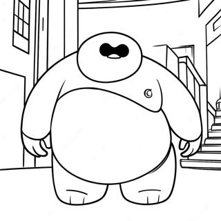 Baymax Coloring Page 29443-23591