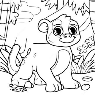 Zooba Jungle Adventure Coloring Page 29453-23596