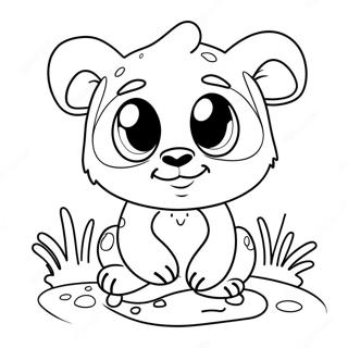 Zooba Cute Animal Characters Coloring Page 29454-23600