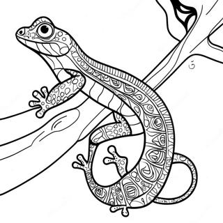 Gecko Coloring Page 29473-23610