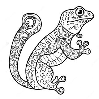 Gecko Coloring Page 29473-23611