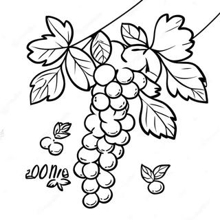 Vine Coloring Page 29513-23642