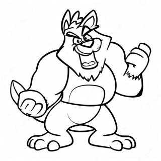 Taz Coloring Pages