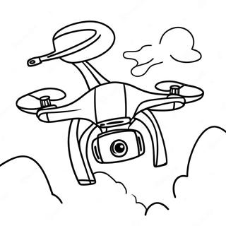 Drone Coloring Pages