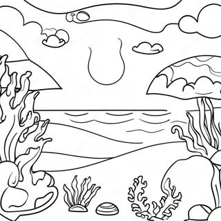 Blue Coloring Pages