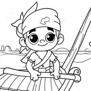 Jake And The Neverland Pirates Coloring Pages